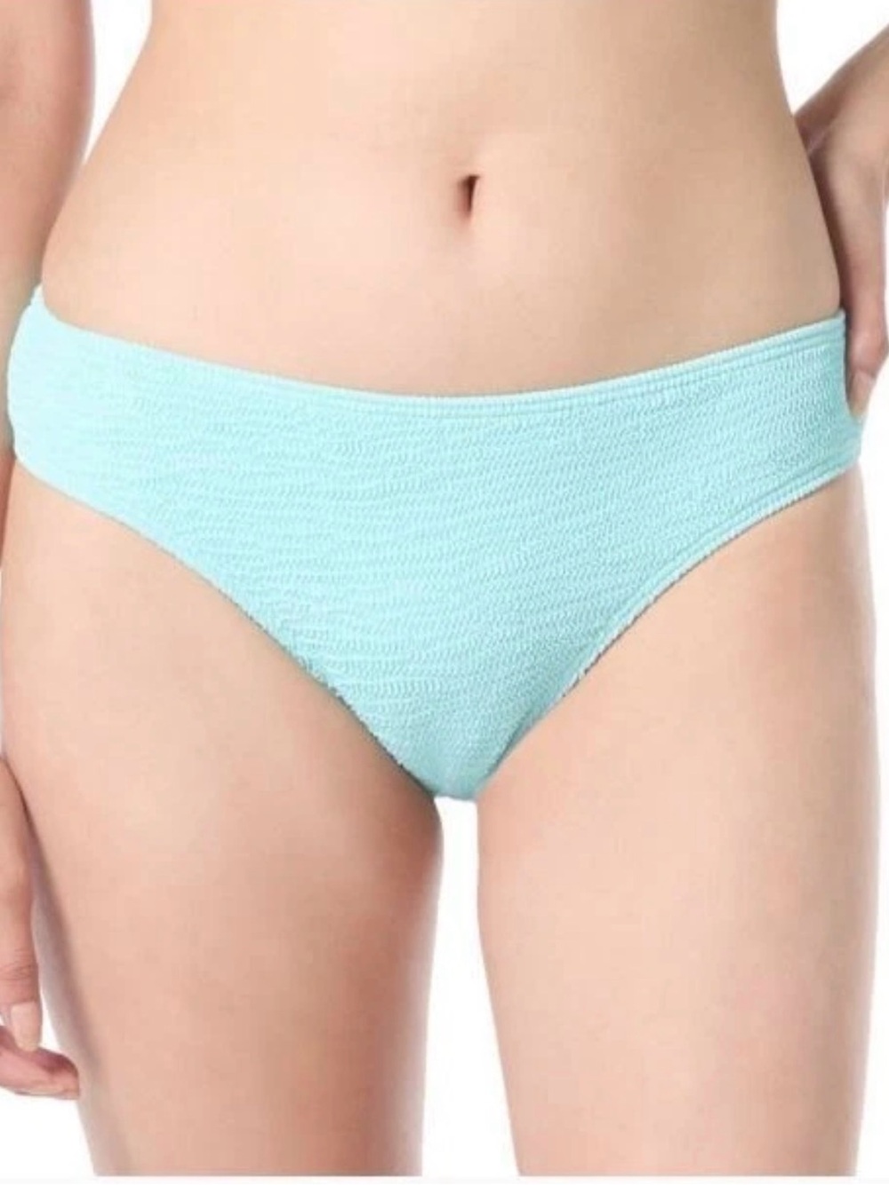 Vince Camuto Textured High Cut Bikini Bottom Size S